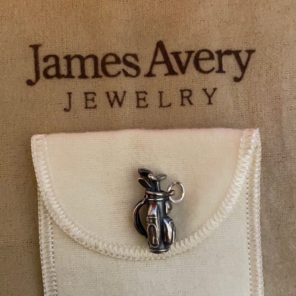 James Avery RETIRED Golf Bag Charm